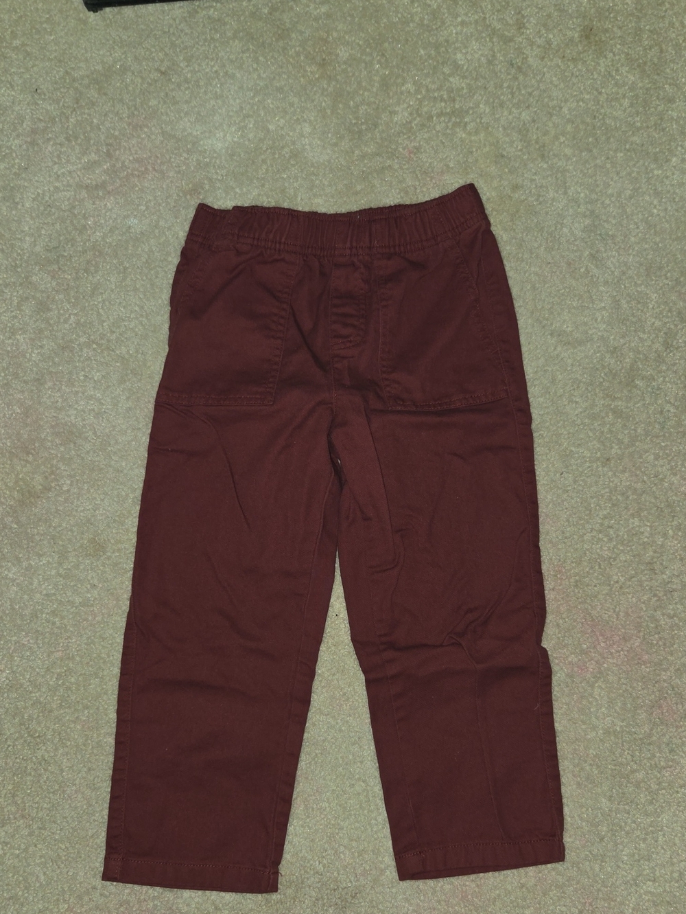 Garanimals Boys 5t Elastic Waist Burgundy Pants